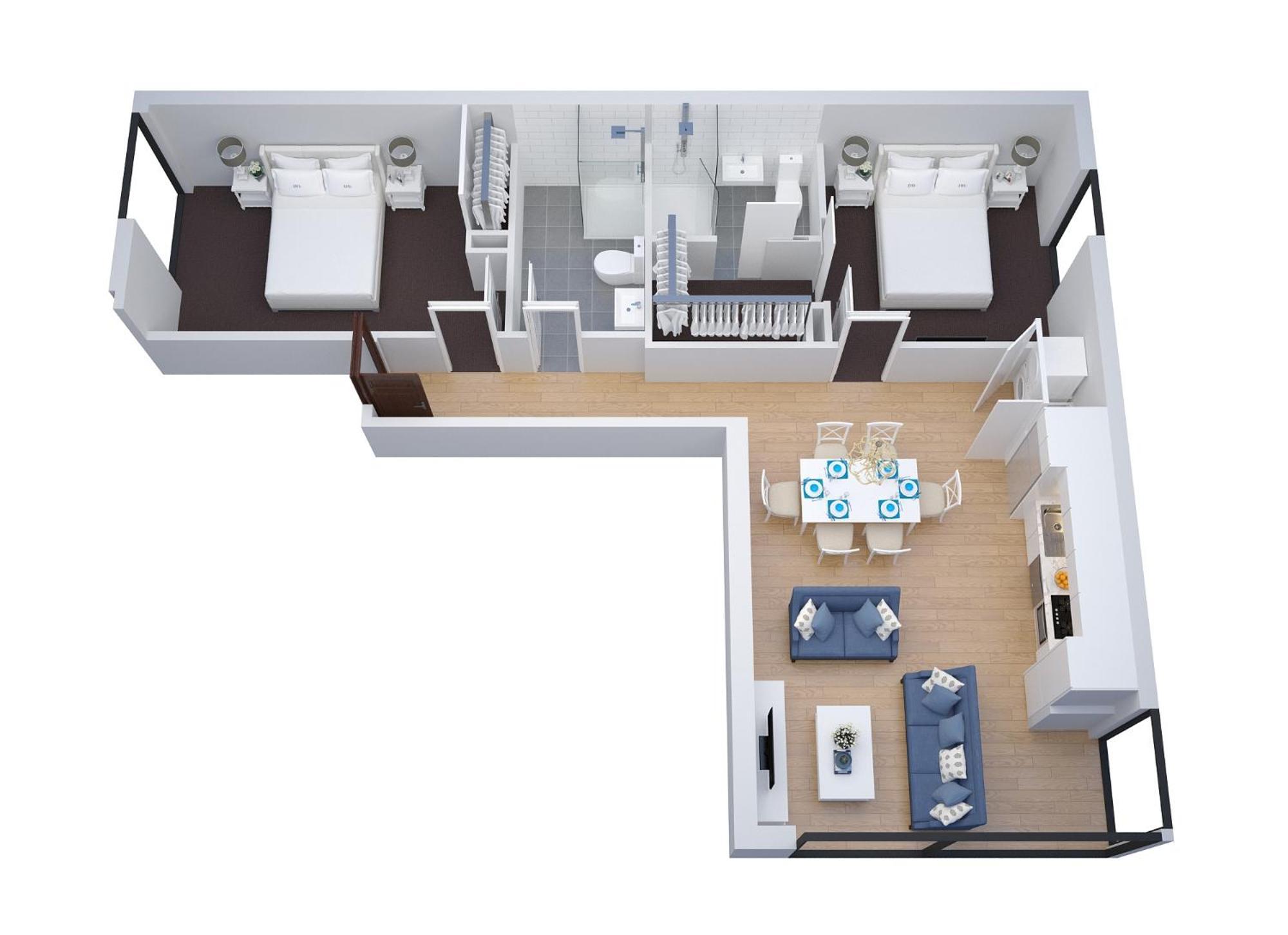The Hamptons Apartments - St Kilda, Melbourne